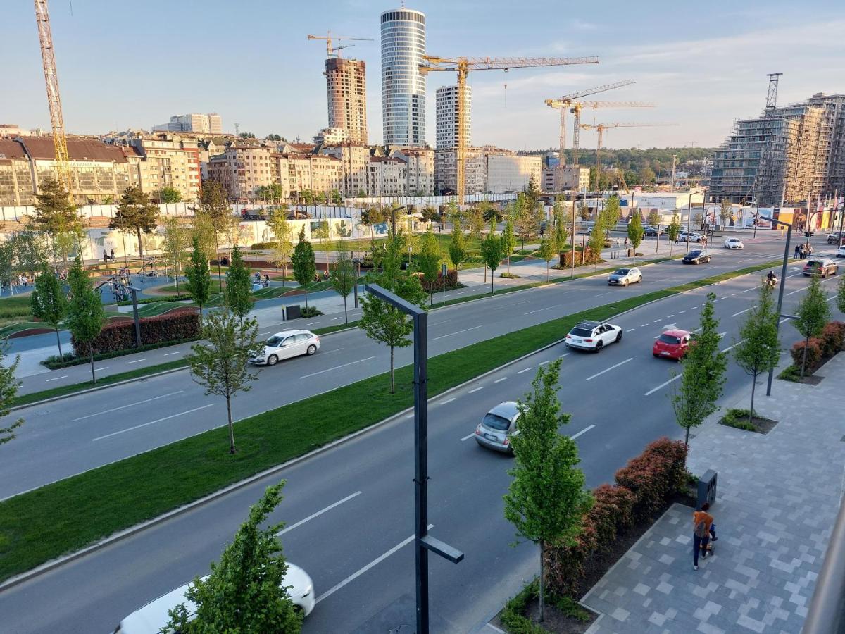 Park Apartments Belgrade Waterfront Sajmiste Dış mekan fotoğraf